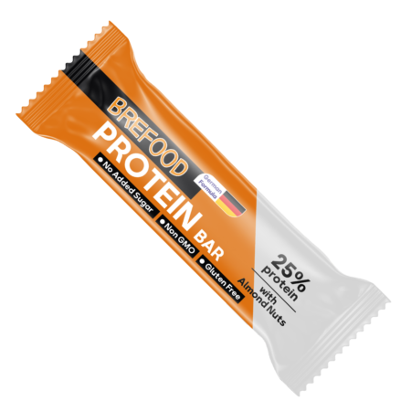 پروتئین بار 25% با مغز بادام